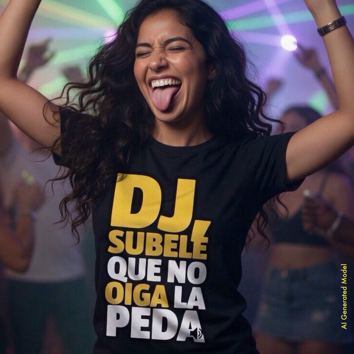 DJ Subelé, que no oiga la peda - Classic Fit Tee Gildan 5000