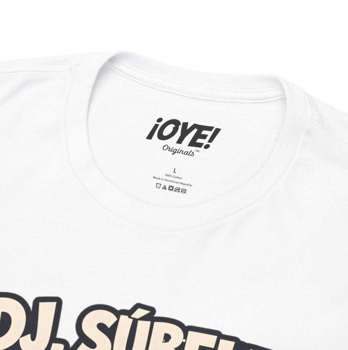DJ Súbele, Que No Oiga La Peda - Flaco Toon Classic Fit Tee