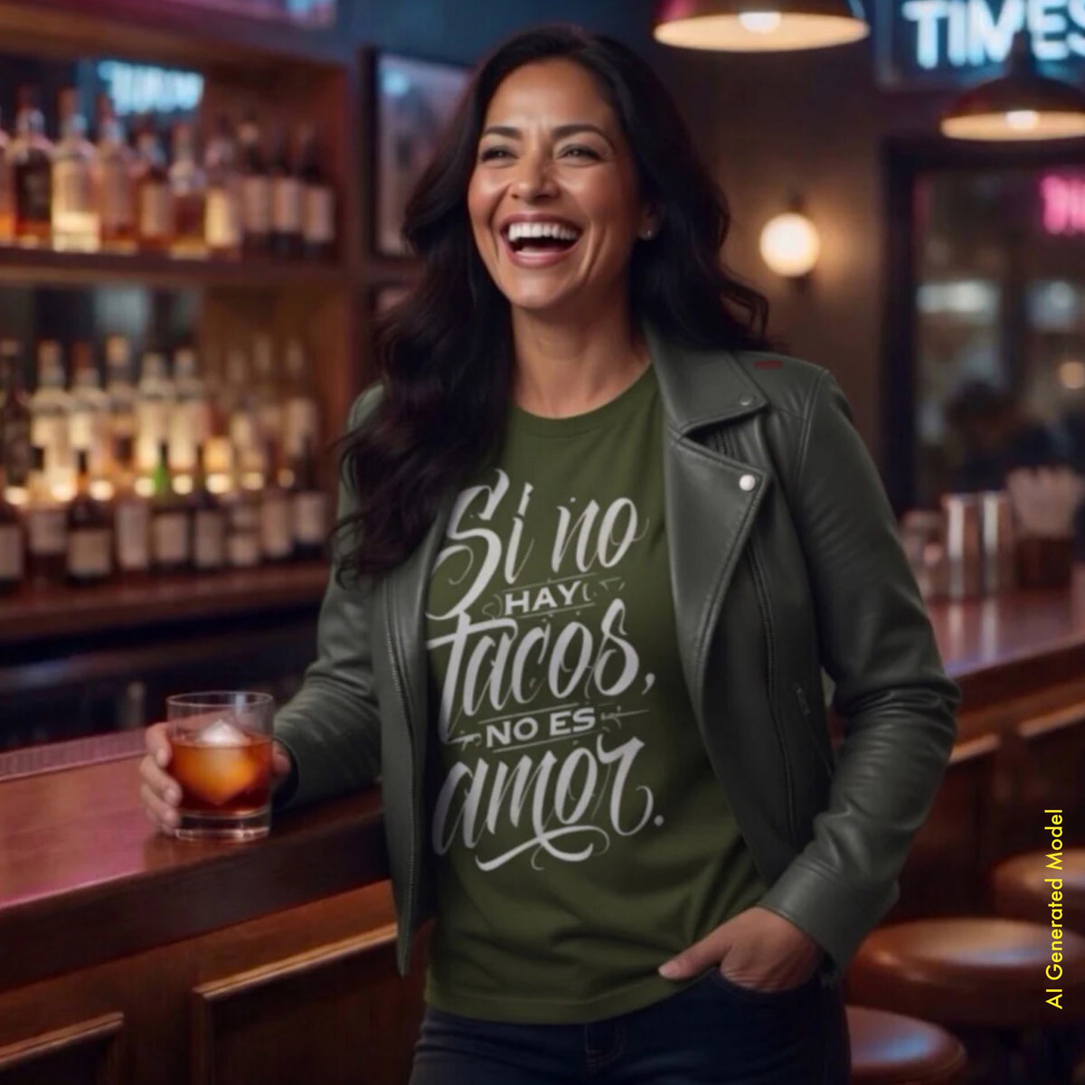 Si no hay tacos, no es amor - Chicano Ink Style Classic Fit Tee