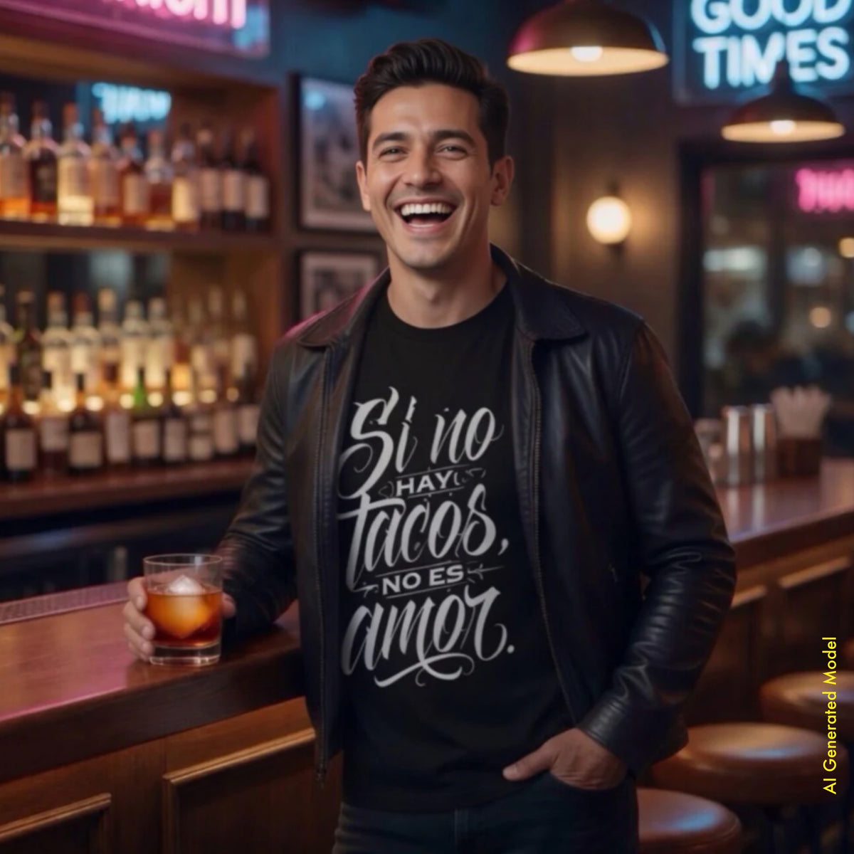 Si no hay tacos, no es amor - Chicano Ink Style Classic Fit Tee