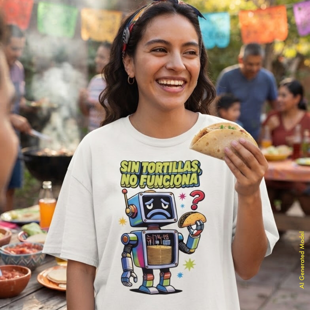 Sin Tortillas, No Funciona - Taco Tuesday Drop Unisex Relaxed Fit Tee