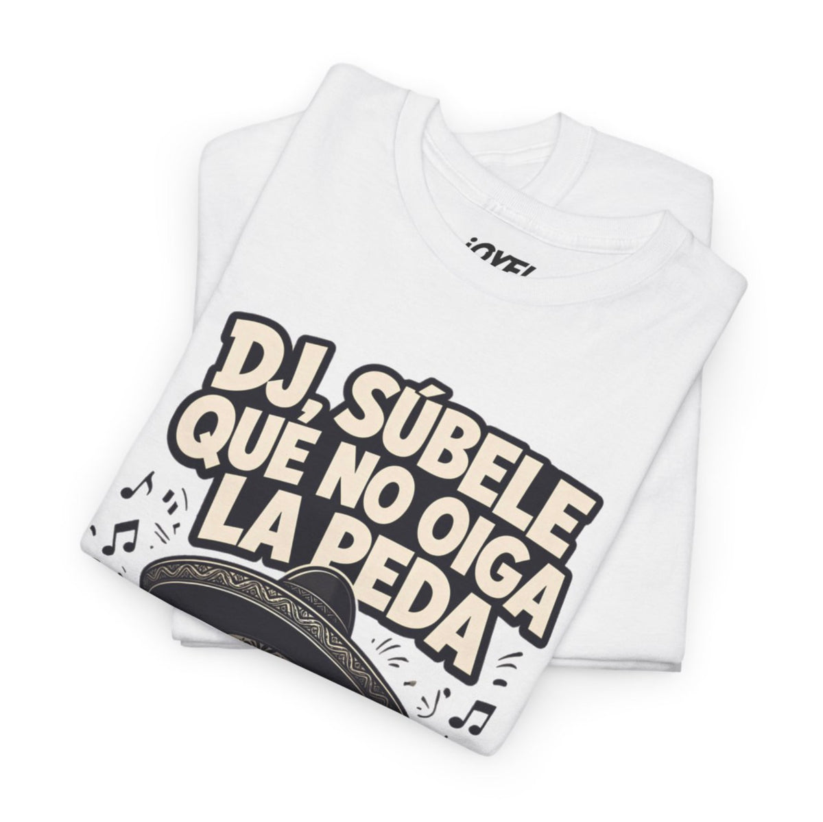 DJ Súbele, Que No Oiga La Peda - Flaco Toon Classic Fit Tee