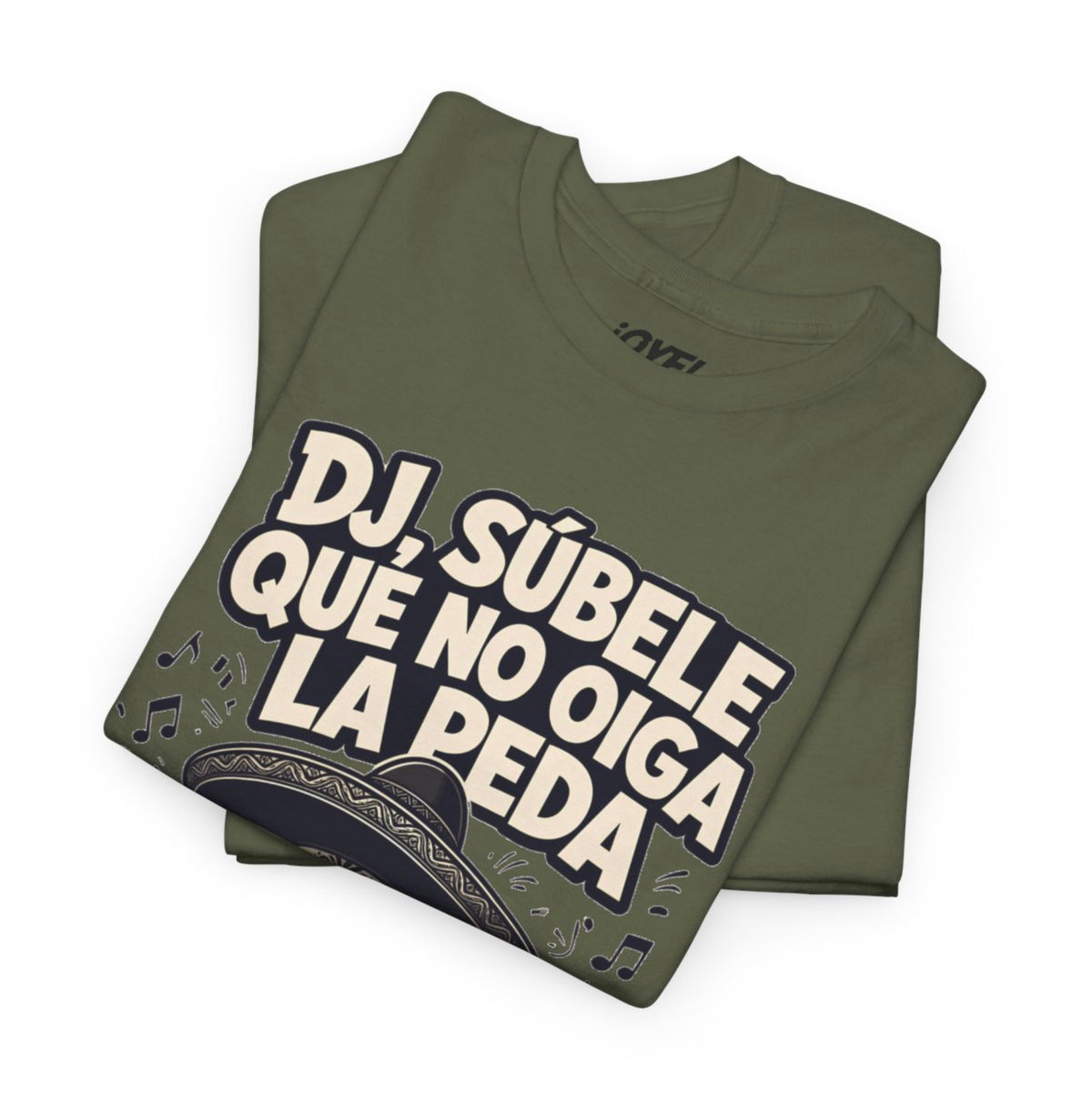 DJ Súbele, Que No Oiga La Peda - Flaco Toon Classic Fit Tee
