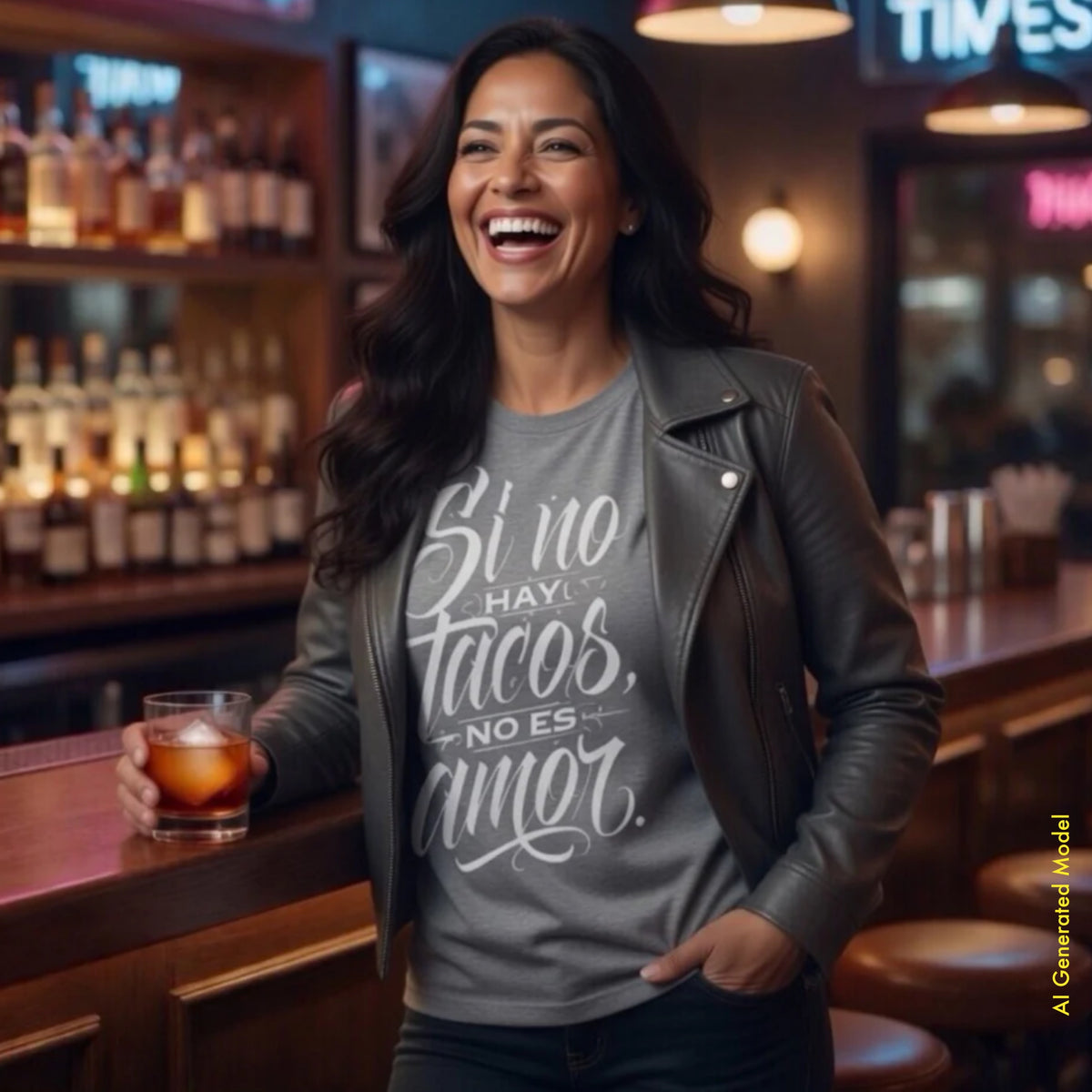 Si no hay tacos, no es amor - Chicano Ink Style Classic Fit Tee