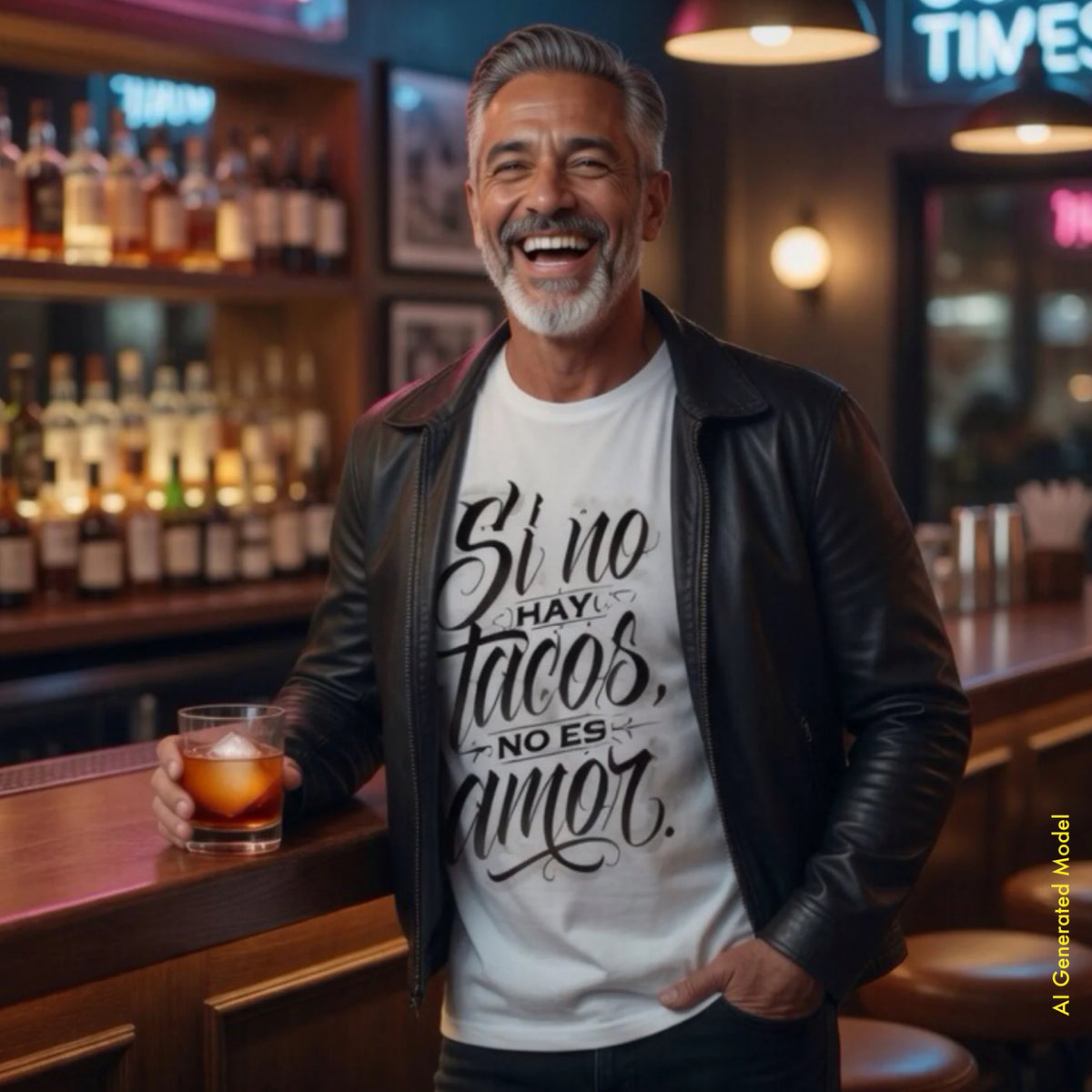 Si no hay tacos, no es amor - Chicano Ink Style Classic Fit Tee