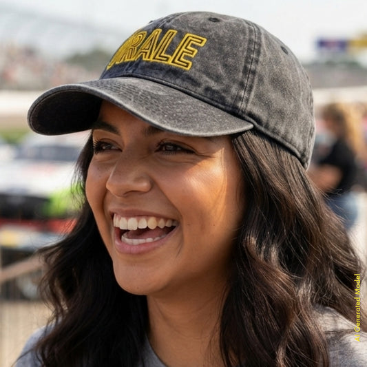 Órale El Dorado - El Finde Black & Gold Vintage Dad Cap | ¡OYE! Originals