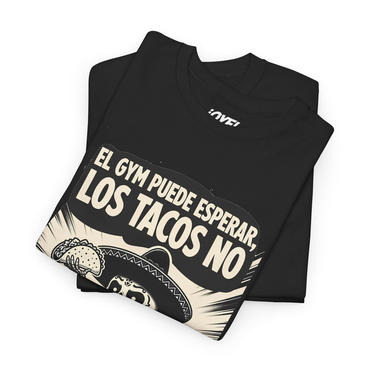 El Gym Puede Esperar, Los Tacos No - Flaco Toon Classic Fit Tee