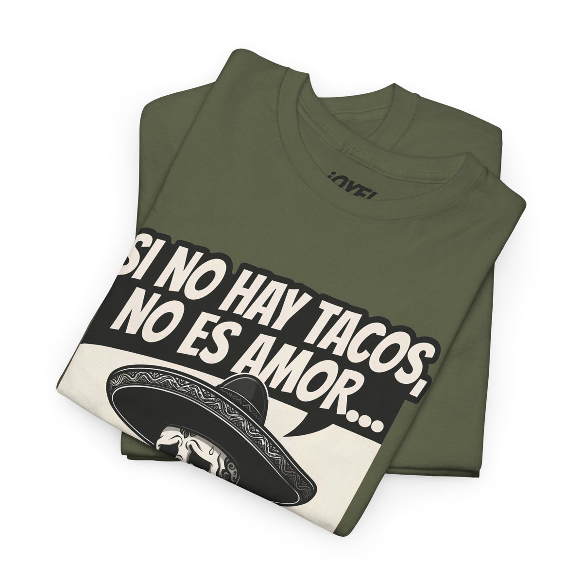 Si No Hay Tacos, No Es Amor - Flaco Toon Classic Fit Tee
