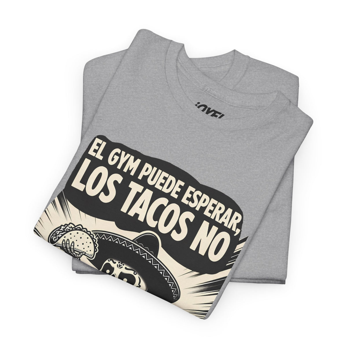 El Gym Puede Esperar, Los Tacos No - Flaco Toon Classic Fit Tee