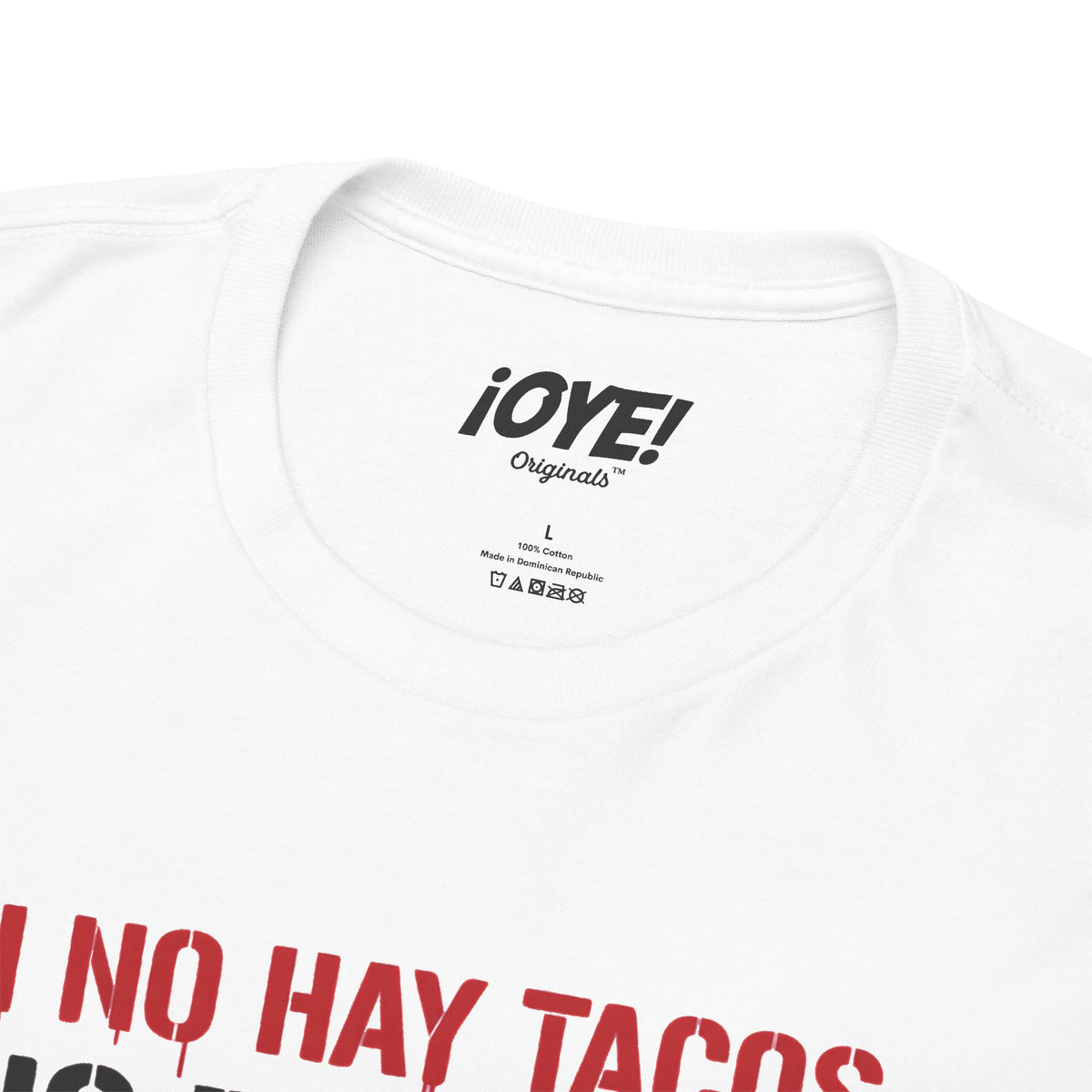 Si no hay tacos, no es amor - Flaco Hueso Unisex Classic Fit Tee