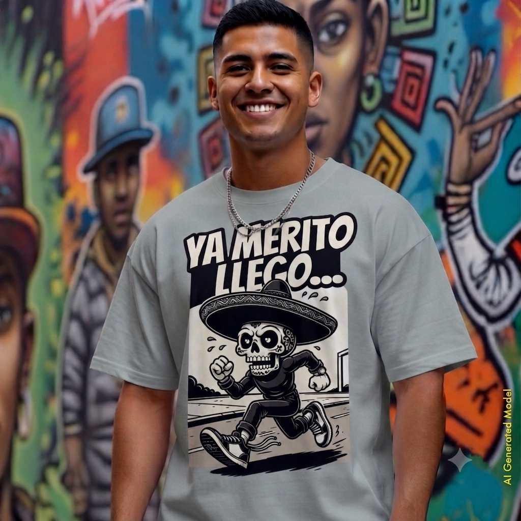 Ya Merito Llego - Flaco Toon Relaxed Fit Tee