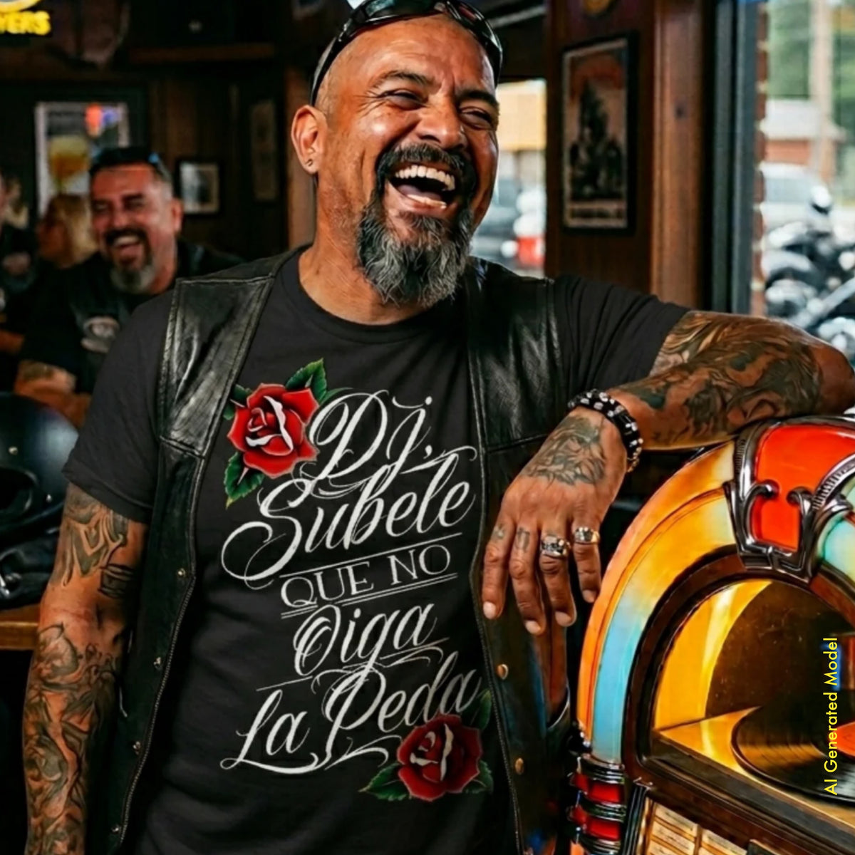 Dj Subele que no oiga la peda - Chicano Ink Style Classic Fit Tee