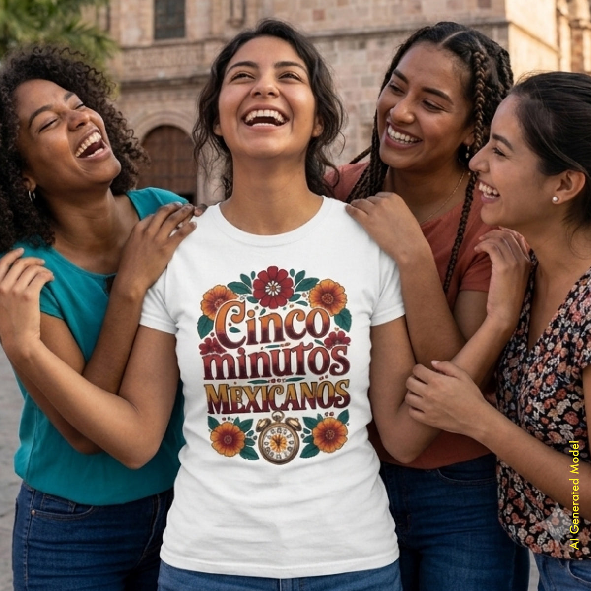 Cinco Minutos Mexicanos - Traditional Style Classic Fit Tee