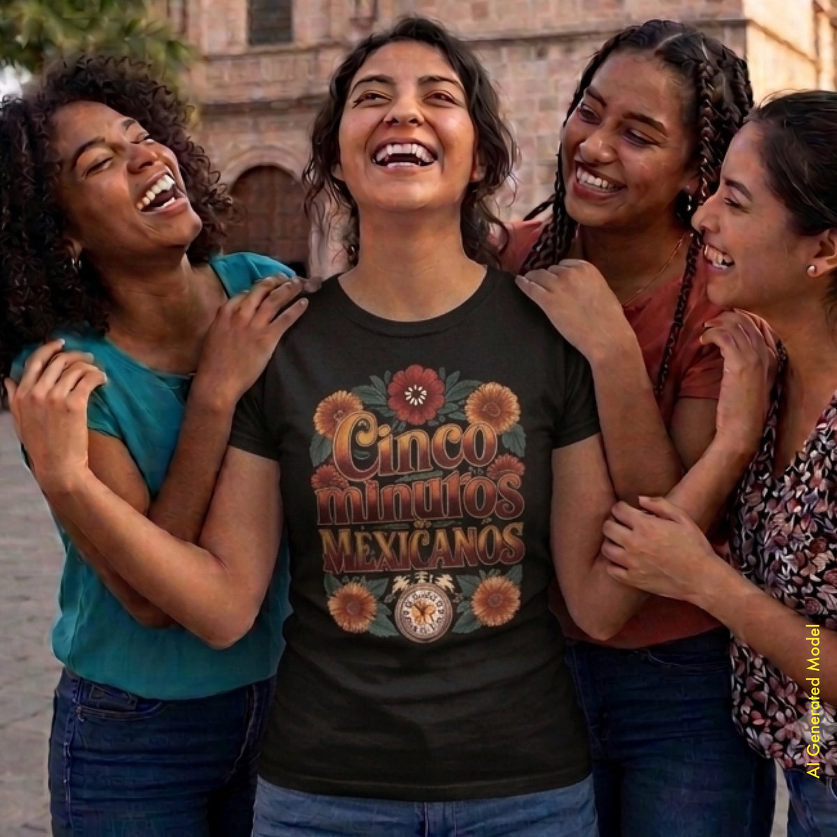 Cinco Minutos Mexicanos - Traditional Style Classic Fit Tee