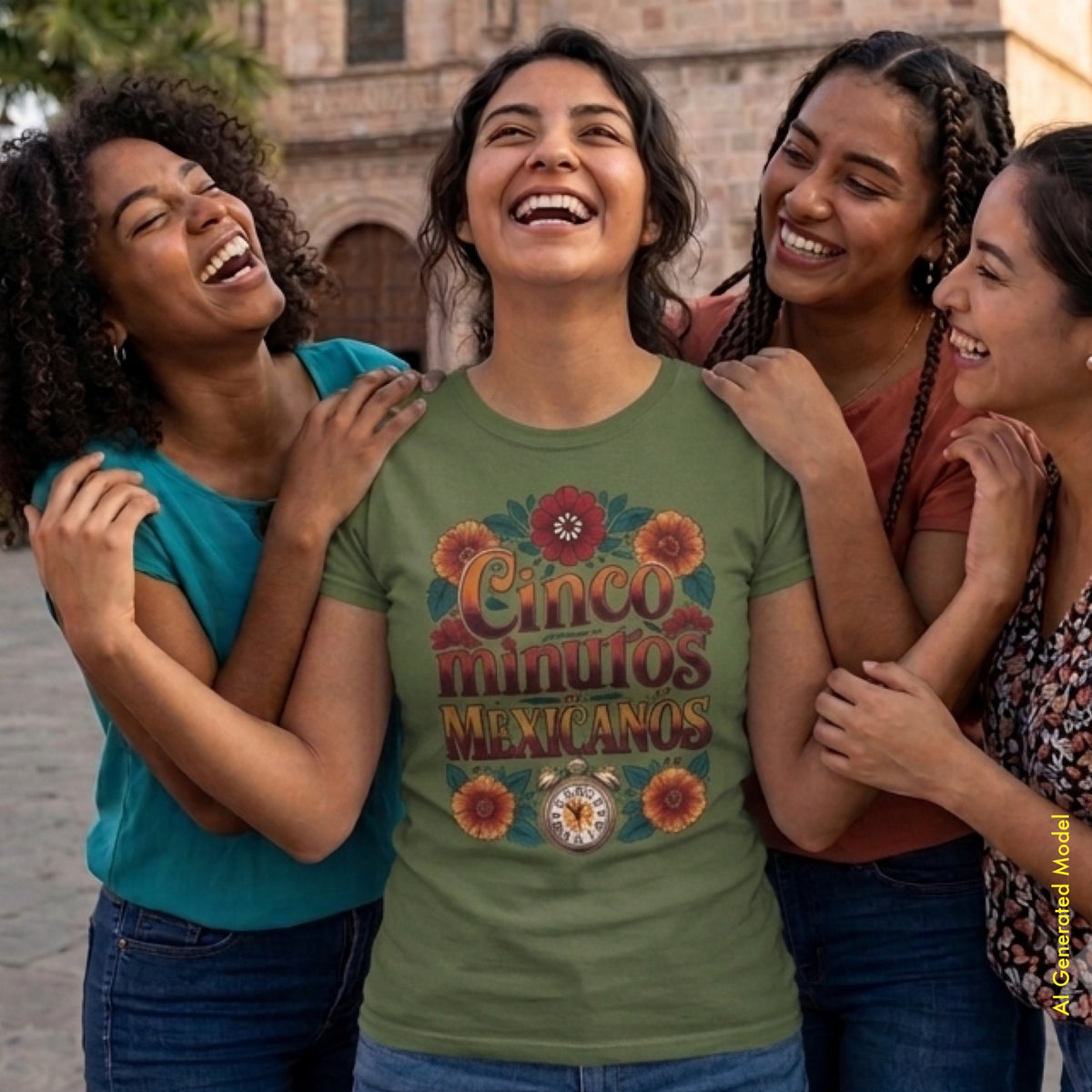 Cinco Minutos Mexicanos - Traditional Style Classic Fit Tee