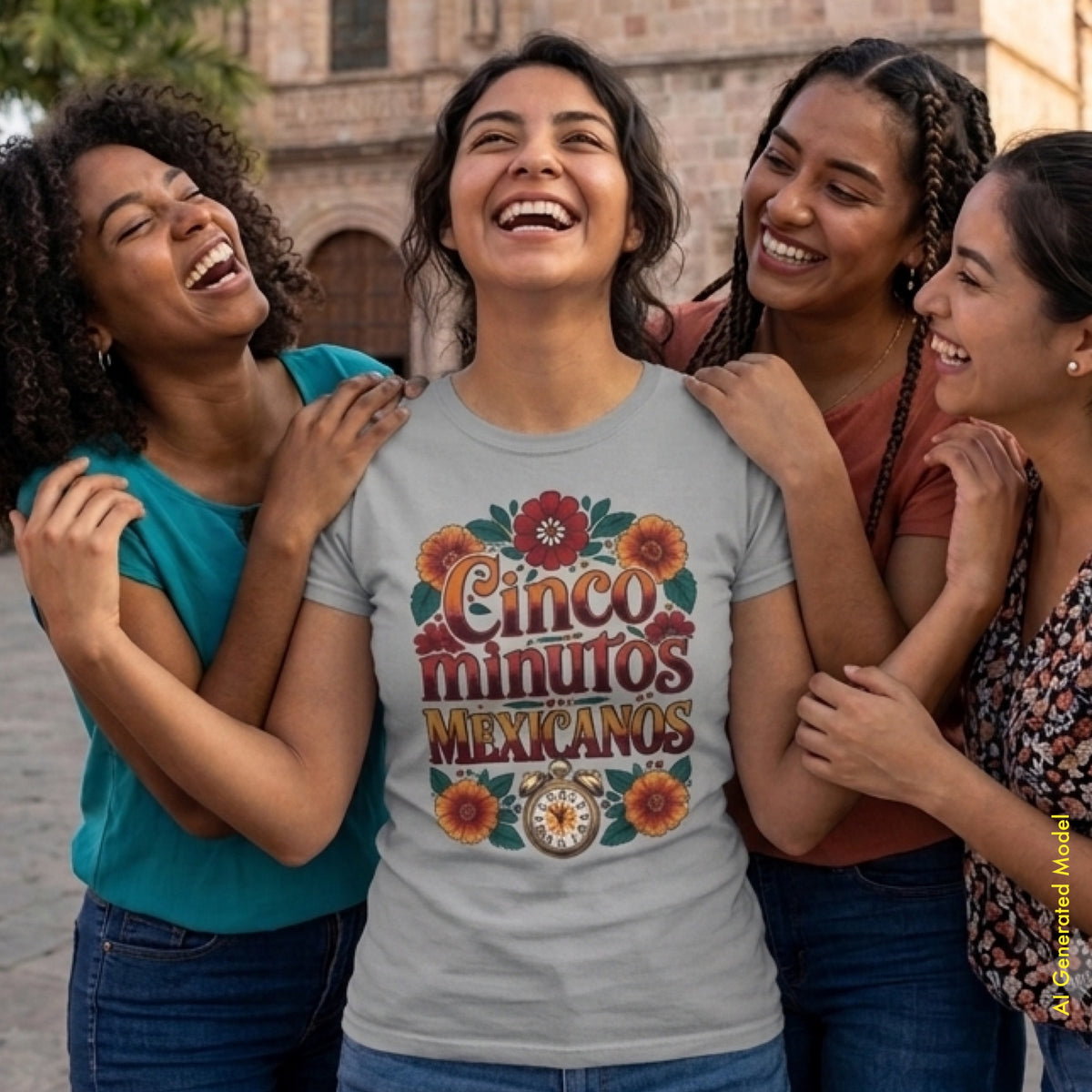 Cinco Minutos Mexicanos - Traditional Style Classic Fit Tee