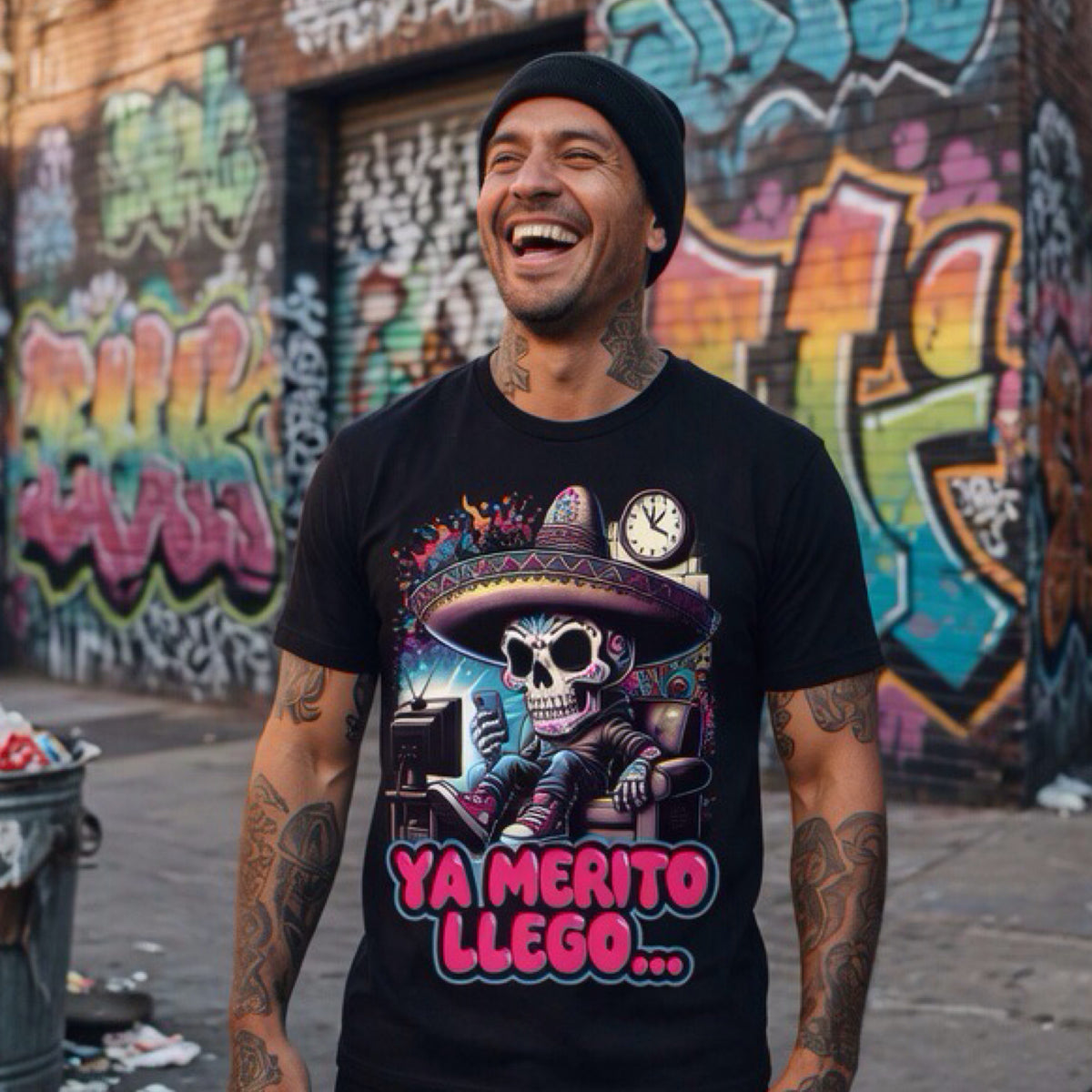 Ya Merito Llego - Flaco Calaca Premium Classic Fit Tee