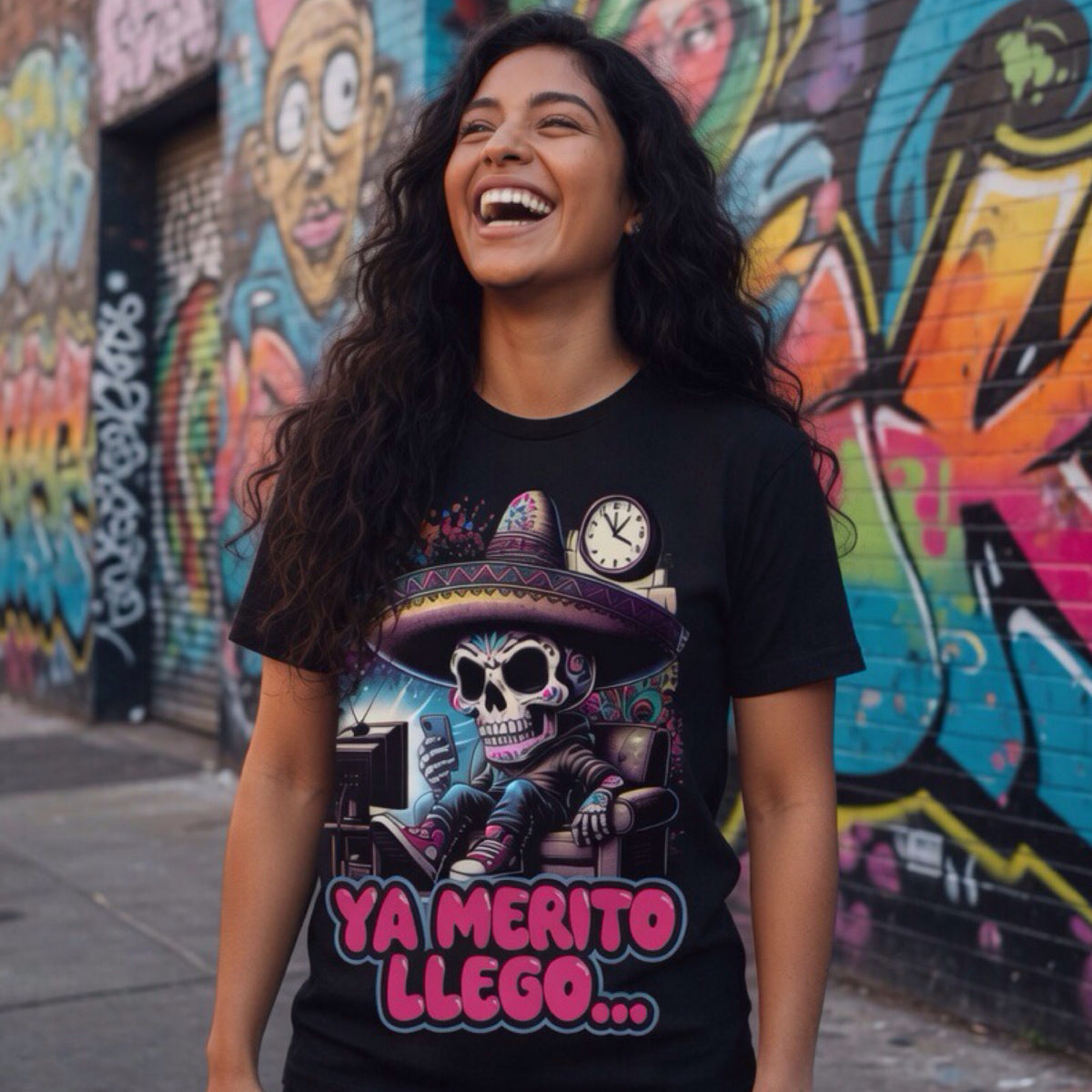 Ya Merito Llego - Flaco Calaca Premium Classic Fit Tee