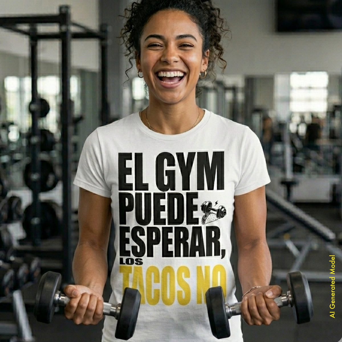 El Gym Puede Esperar, Los Tacos No - On Trend Style Classic Fit Tee