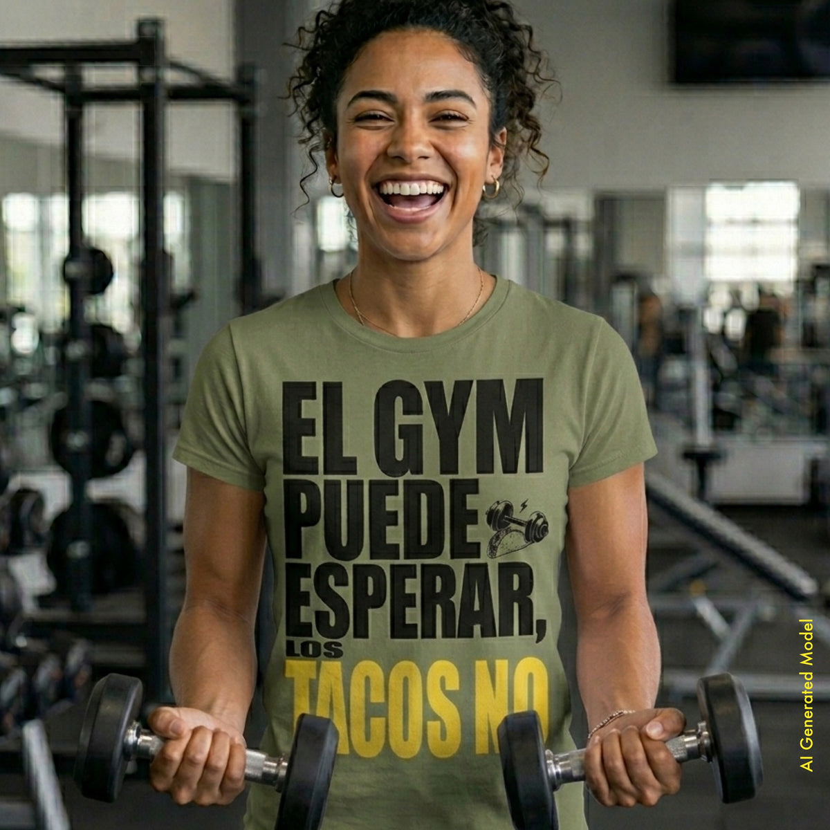 El Gym Puede Esperar, Los Tacos No - On Trend Style Classic Fit Tee