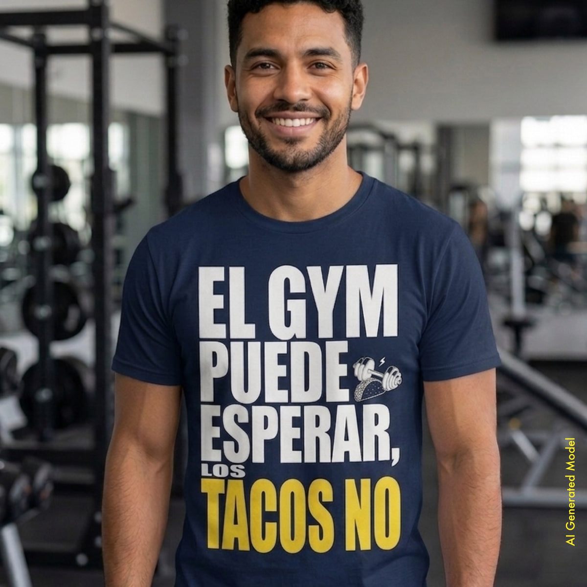 El Gym Puede Esperar, Los Tacos No - On Trend Style Classic Fit Tee