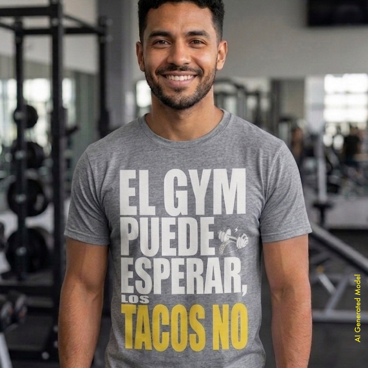 El Gym Puede Esperar, Los Tacos No - On Trend Style Classic Fit Tee