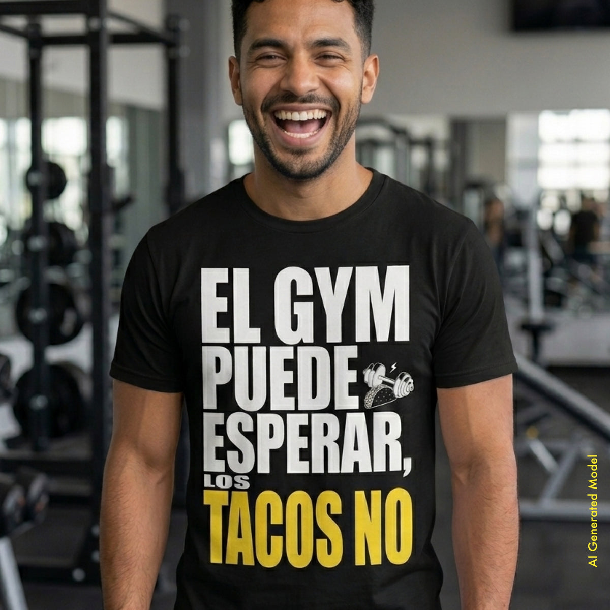 El Gym Puede Esperar, Los Tacos No - On Trend Style Classic Fit Tee