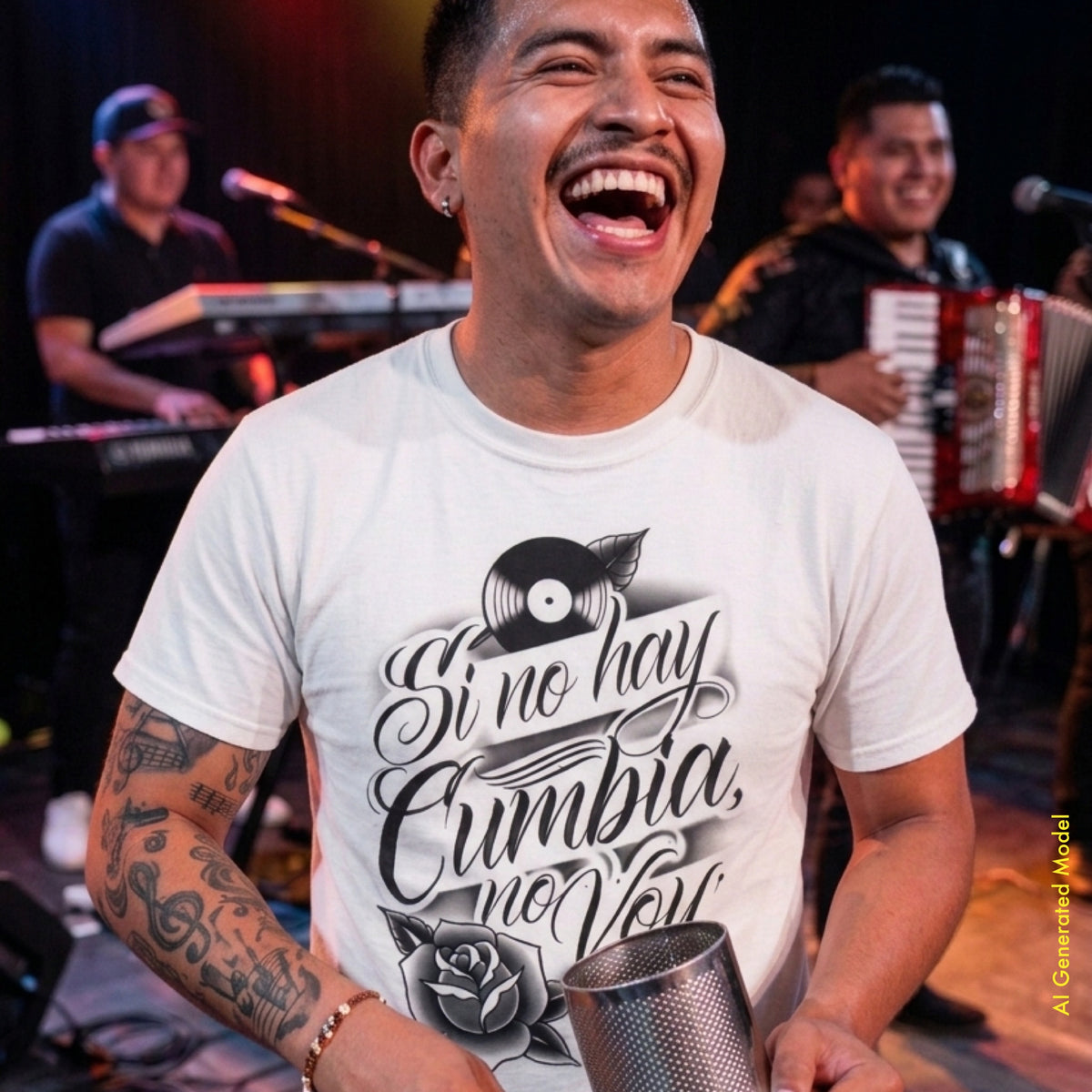 Si No Hay Cumbia, No Voy - Chicano Ink Style Classic Fit Tee