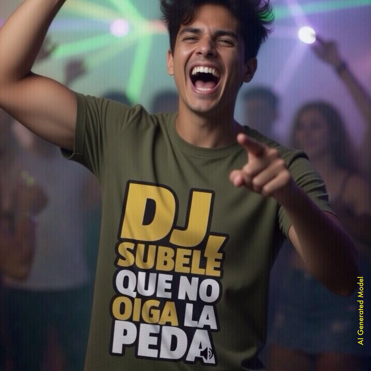 DJ Súbele que no oiga la peda - On Trend Style Classic Fit Tee
