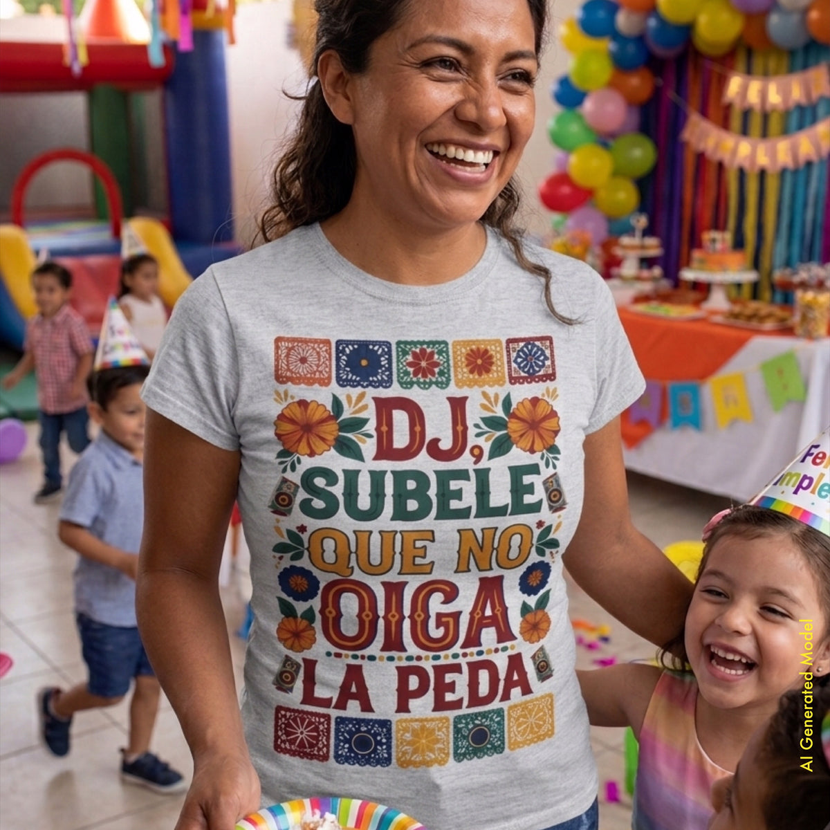 Dj Súbele que no oiga la peda - Traditional Style Classic Fit Tee