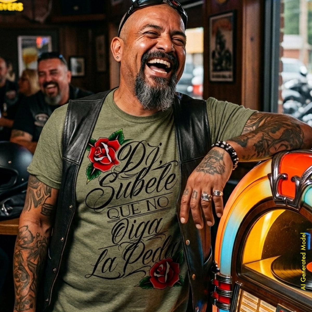 Dj Subele que no oiga la peda - Chicano Ink Style Classic Fit Tee