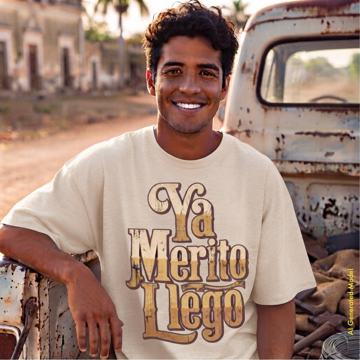 Ya Marito Llego - Vintage Style Relaxed Fit Tee