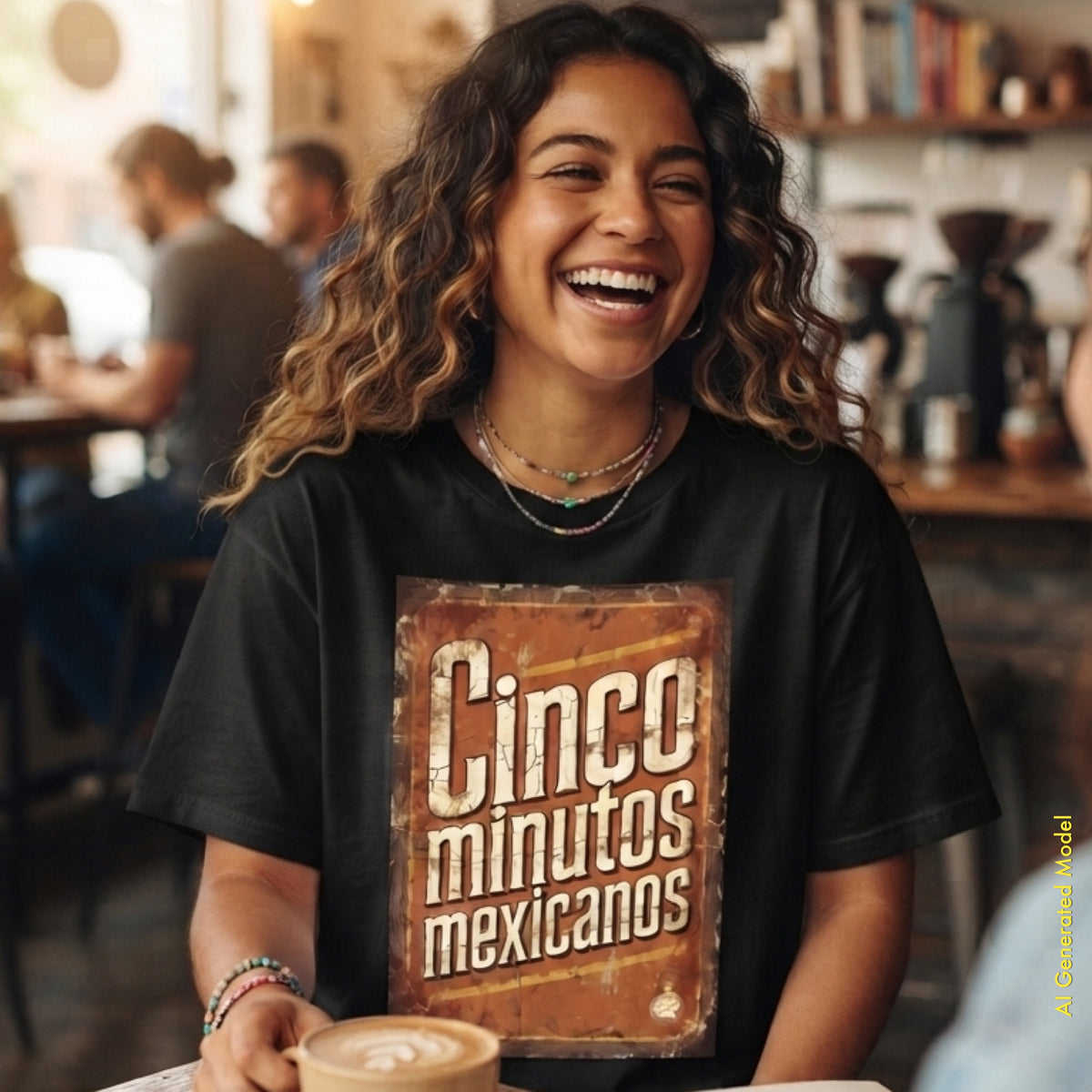 Cinco Minutos Mexicanos - Vintage Style Relaxed Fit Tee