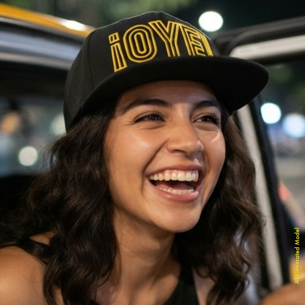 ¡OYE! El Dorado - La Calle Black & Gold Flat Bill Cap | ¡OYE! Originals