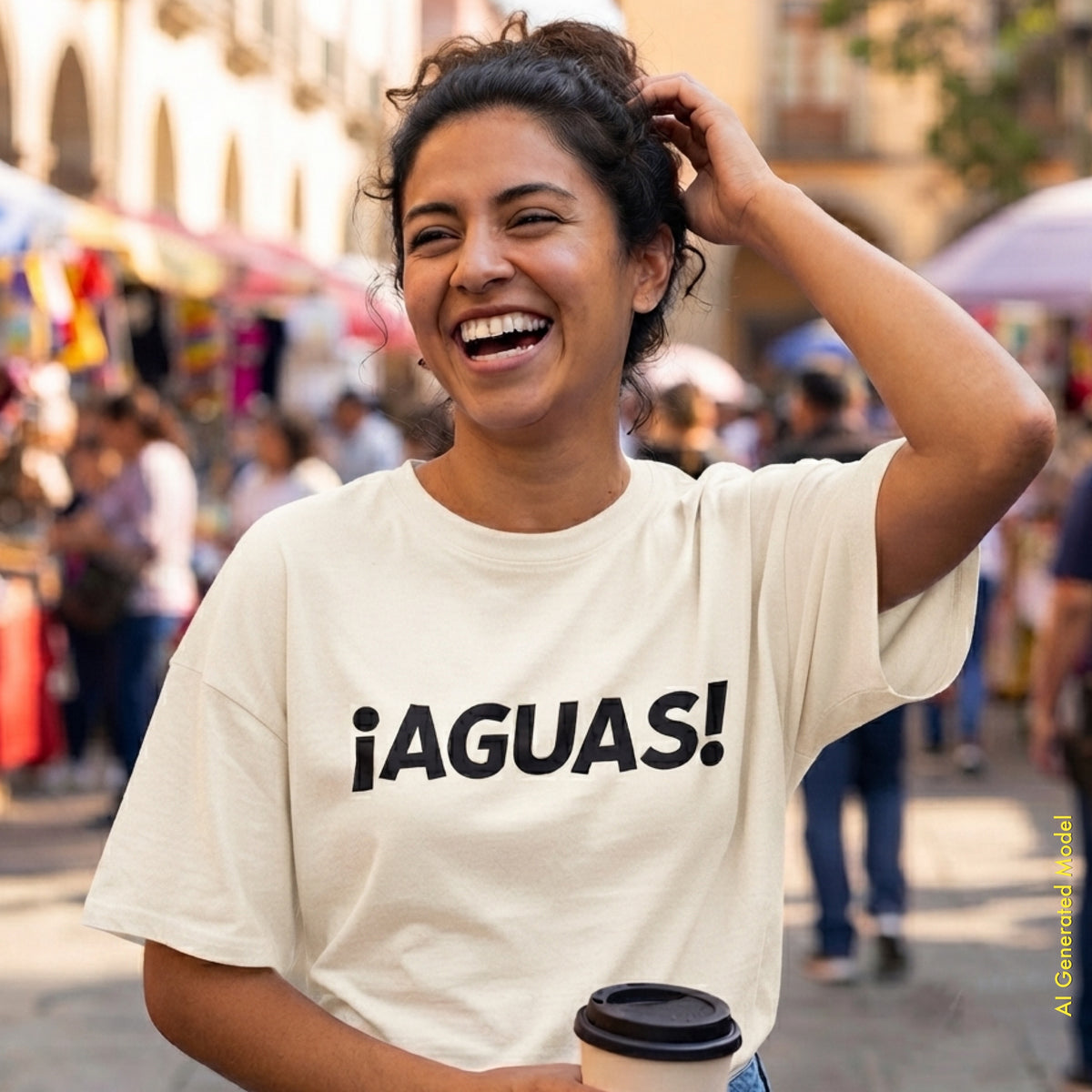 ¡AGUAS! - El Clásico Mexican Expression Unisex Relaxed Fit Tee