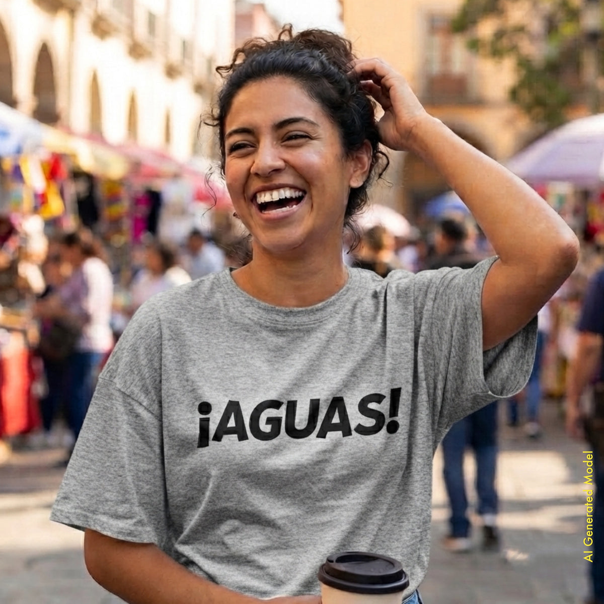 ¡AGUAS! - El Clásico Mexican Expression Unisex Relaxed Fit Tee