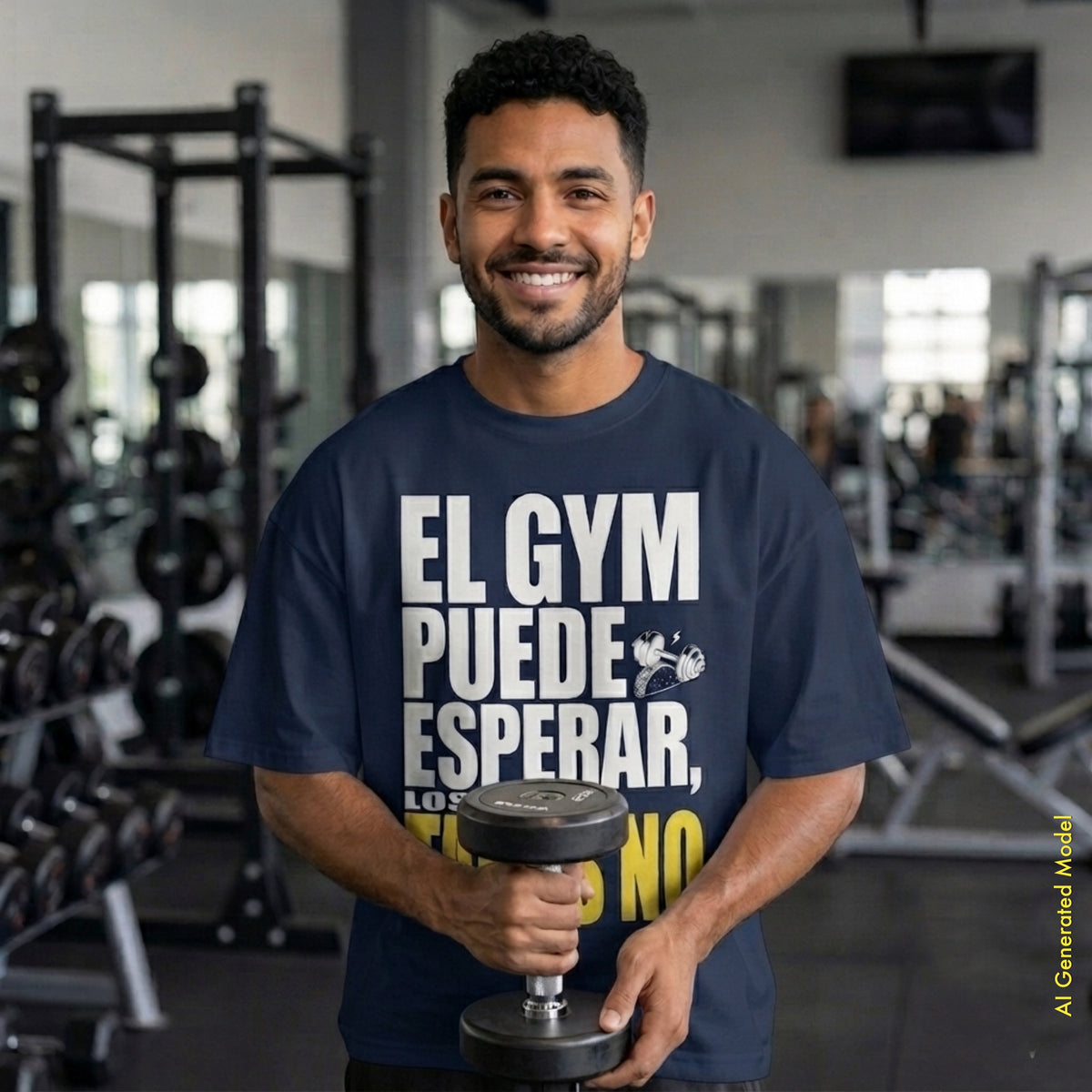 El Gym Puede Esperar, Los Tacos No - On Trend Style Relaxed Fit Tee