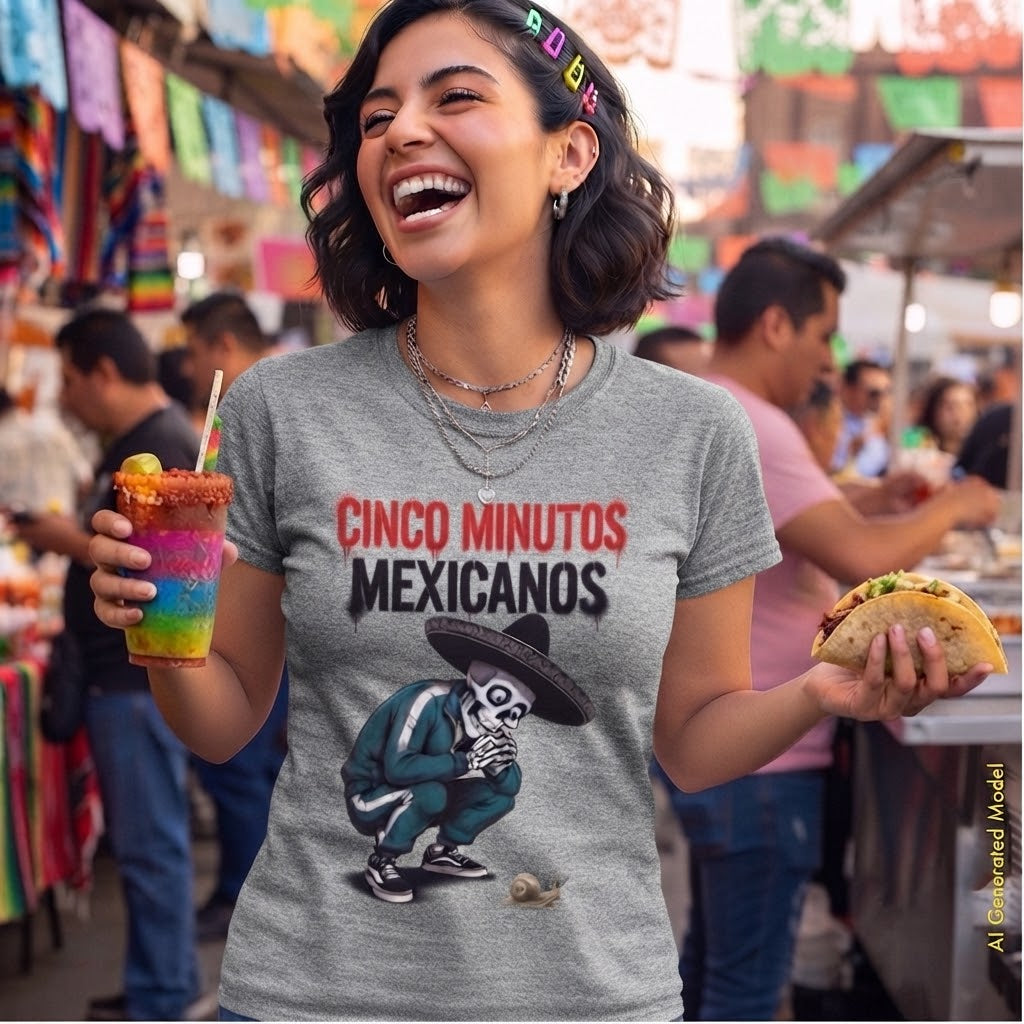 Cinco Minutos Mexicanos - Flaco Hueso Unisex Classic Fit Tee