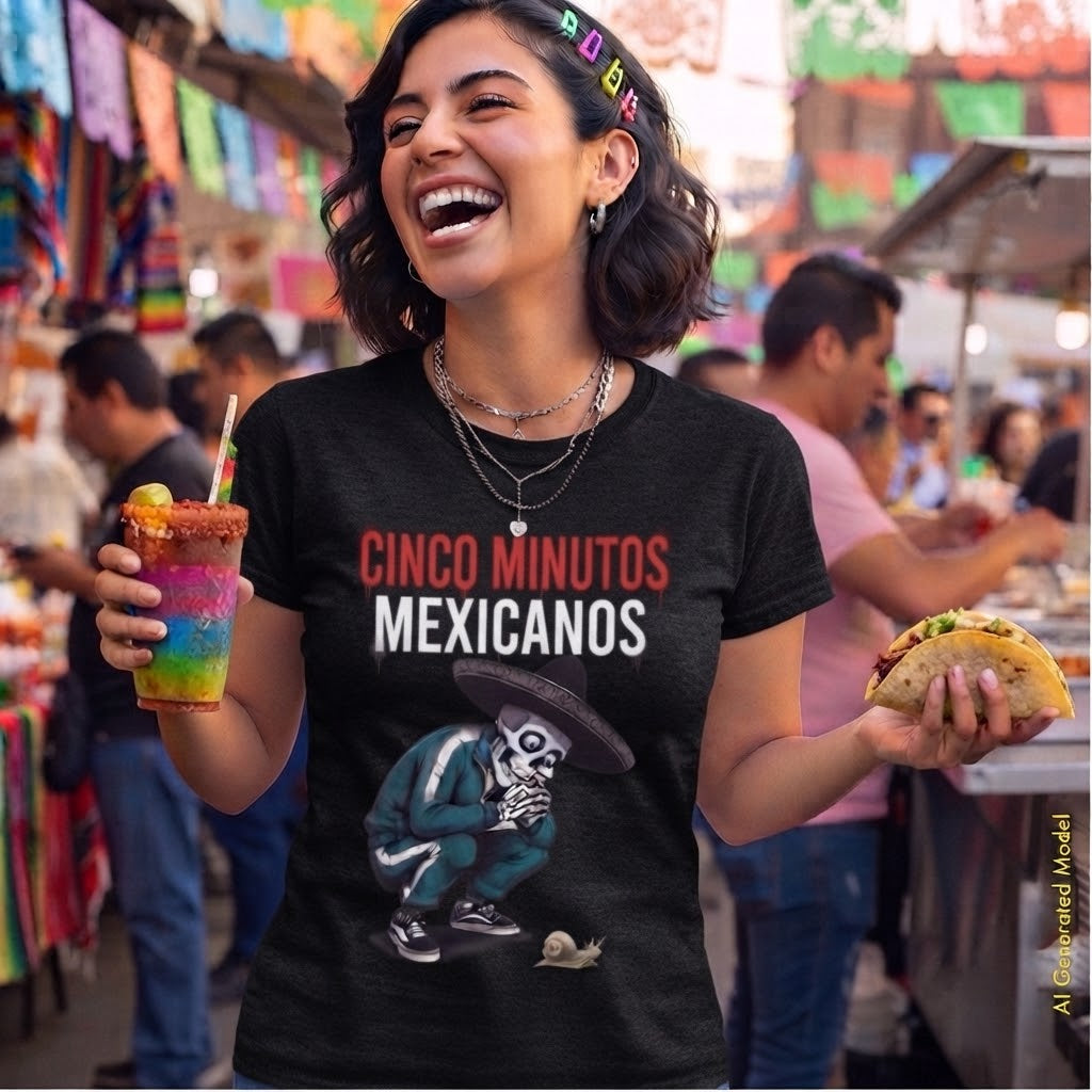 Cinco Minutos Mexicanos - Flaco Hueso Unisex Classic Fit Tee