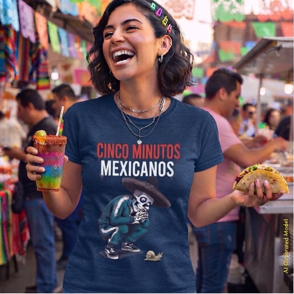 Cinco Minutos Mexicanos - Flaco Hueso Unisex Classic Fit Tee