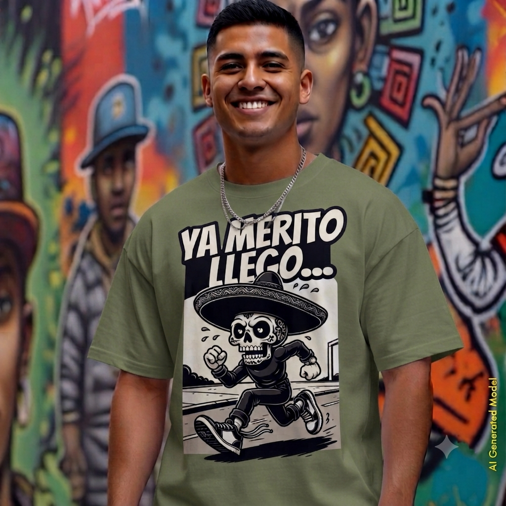 Ya Merito Llego - Flaco Toon Relaxed Fit Tee