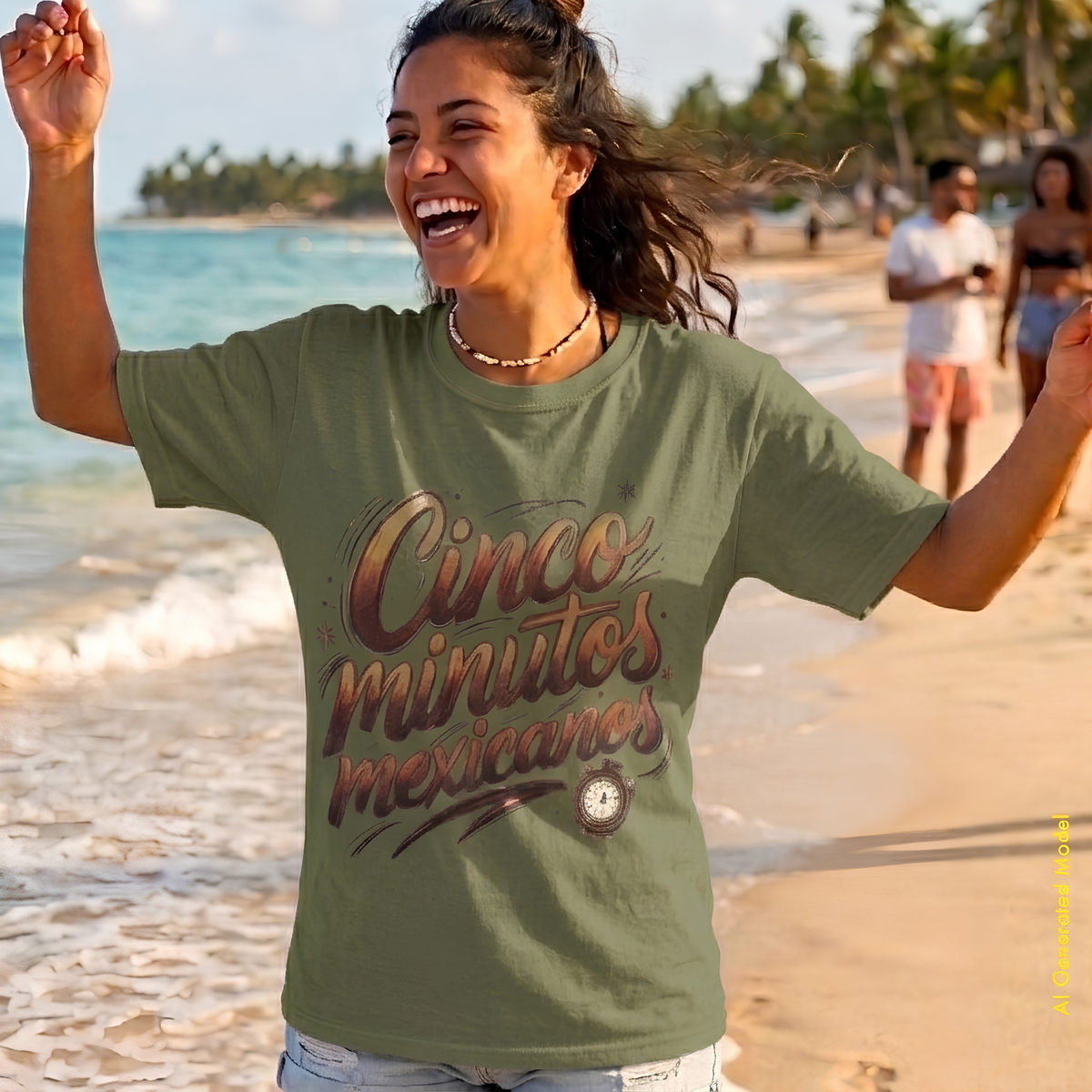 Cinco Minutos Mexicanos - A Mano Style Classic Fit Tee