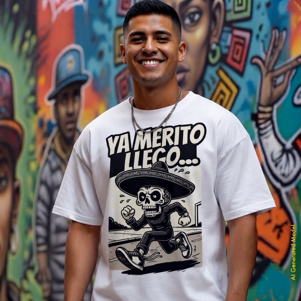 Ya Merito Llego - Flaco Toon Relaxed Fit Tee