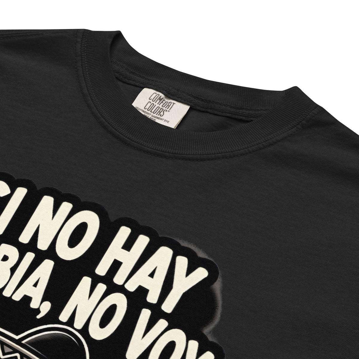 Si No Hay Cumbia, No Voy - Flaco Toon Relaxed Fit Tee
