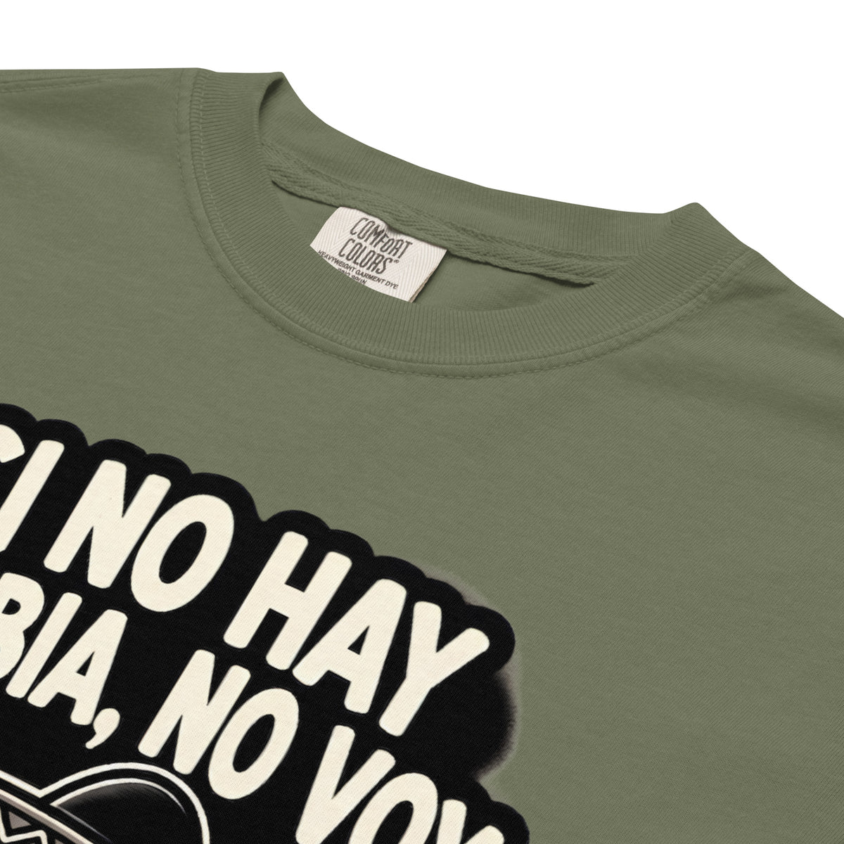 Si No Hay Cumbia, No Voy - Flaco Toon Relaxed Fit Tee