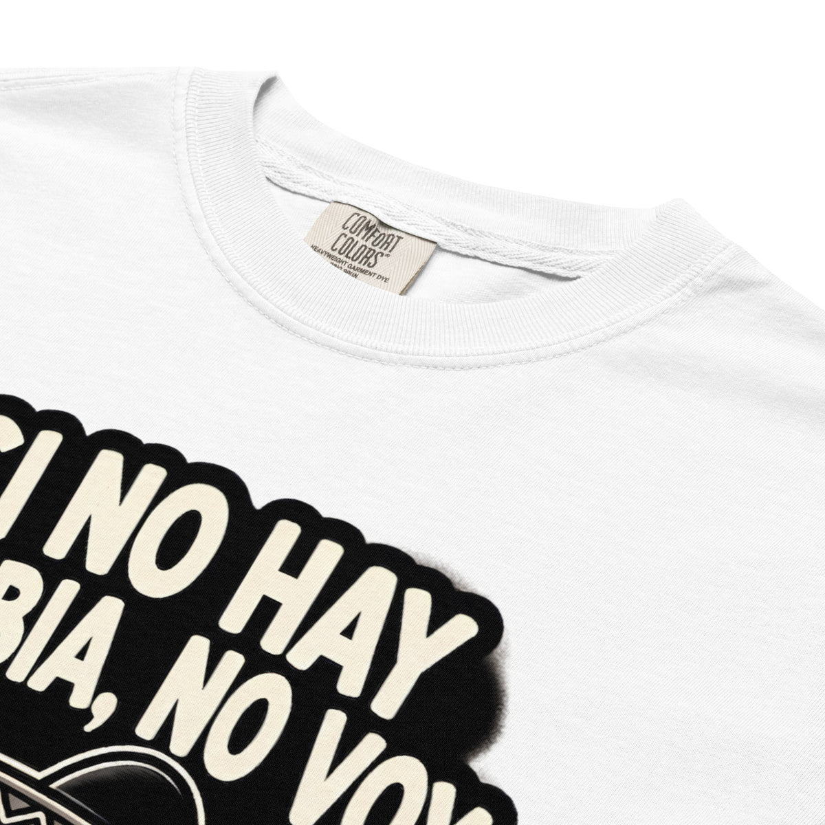 Si No Hay Cumbia, No Voy - Flaco Toon Relaxed Fit Tee