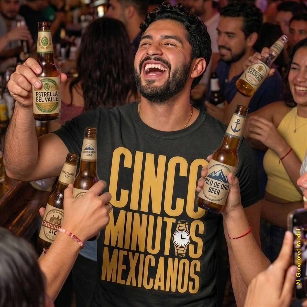 Cinco Minutos Mexicanos - On Trend Style Classic Fit Tee