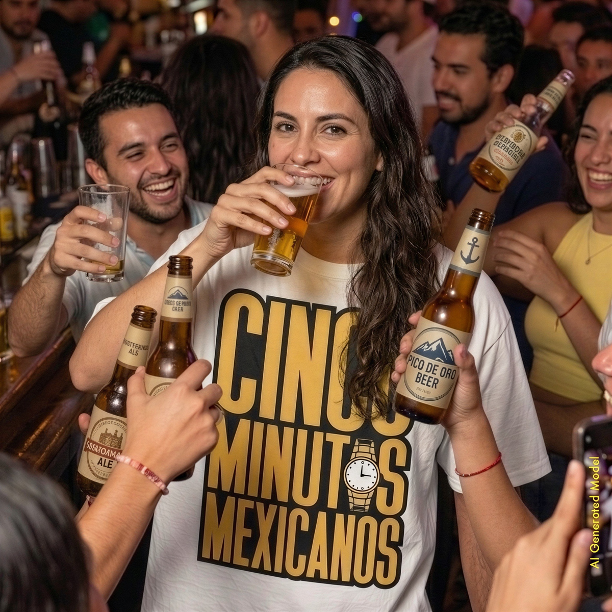Cinco Minutos Mexicanos - On Trend Style Relaxed Fit Tee