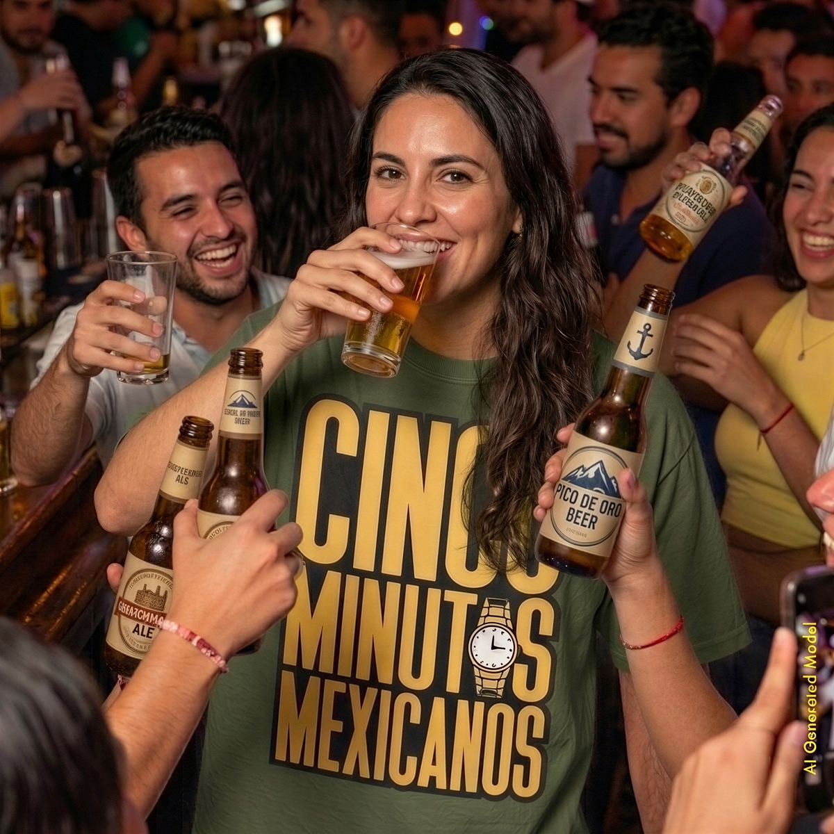 Cinco Minutos Mexicanos - On Trend Style Relaxed Fit Tee