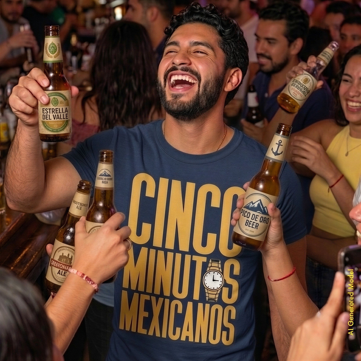 Cinco Minutos Mexicanos - On Trend Style Classic Fit Tee